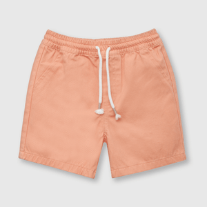 Bermuda de bebe niño naranjo