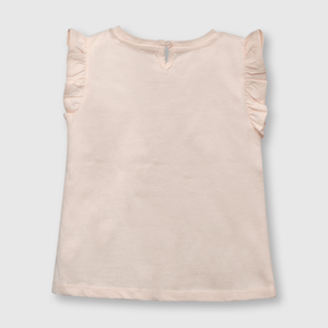 Polo de bebe niña surf rosada