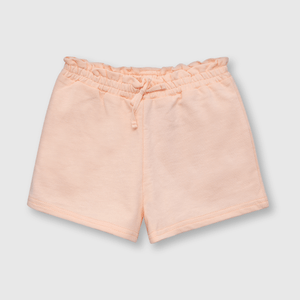 Short de bebe niña cintura recogida damasco