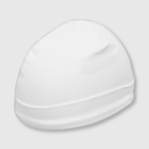 Gorro de bebe 3 pack de algodón blanco