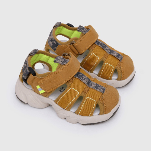 Sandalia de niño straps chunky amarillo