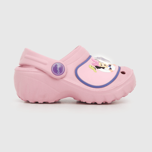 Sandalia de niña disney con luces rosado