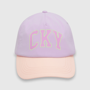 Gorro de niña con filtro UV lila