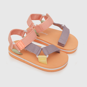 Aqua de niña textil multicolor