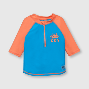 Polo playa de bebe niño con filtro Uv azul
