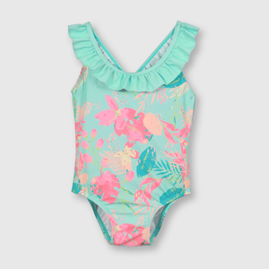 Traje de baño de bebe niña con filtro Uv calipso