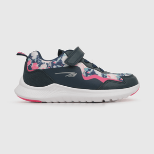 Zapatilla deportiva de niña velcro elastico de niña velcro elástico azul