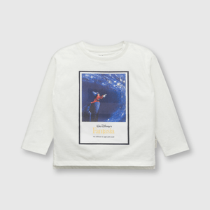 Polo de bebé niño Mickey de bebe niño Mickey blanca