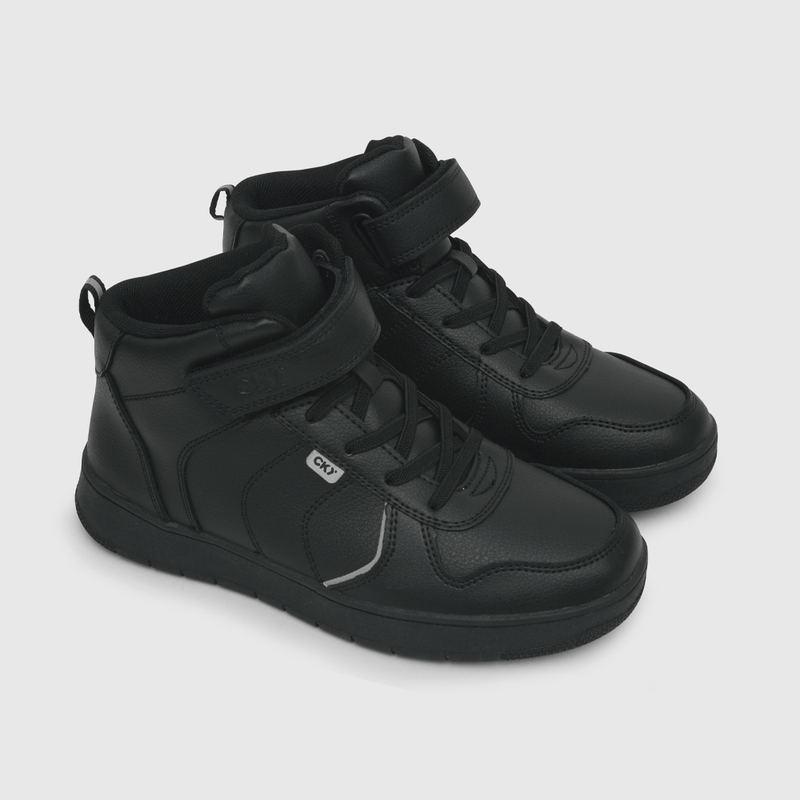 Zapatilla deportiva escolar de ni o senior negro