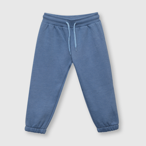 Pantalón de bebé niña de buzo con elastico lavanda