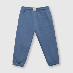 Pantalón de bebé niña de buzo con elastico lavanda