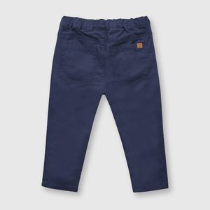 Pantalón de bebé niño clasico twill navy