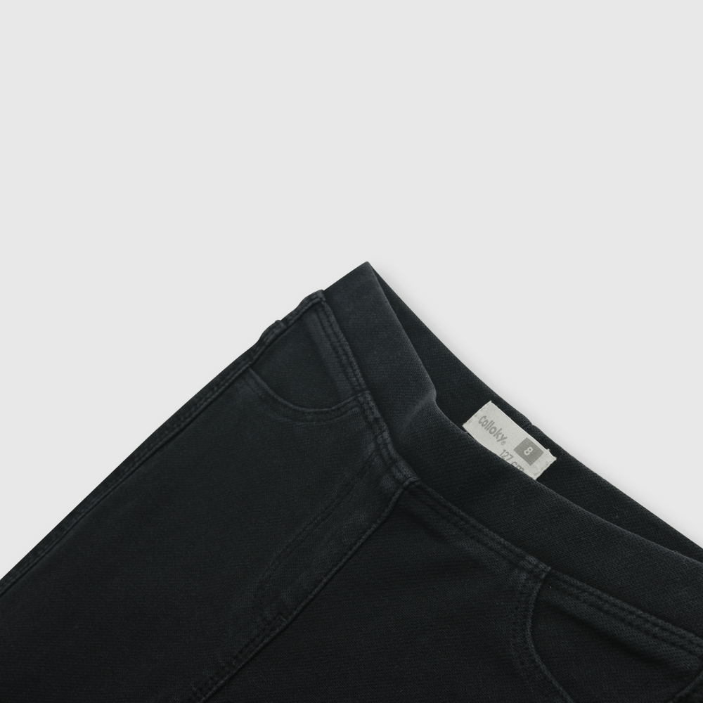 Plus Size Black Pull On JENNY Jeggings | Yours Clothing
