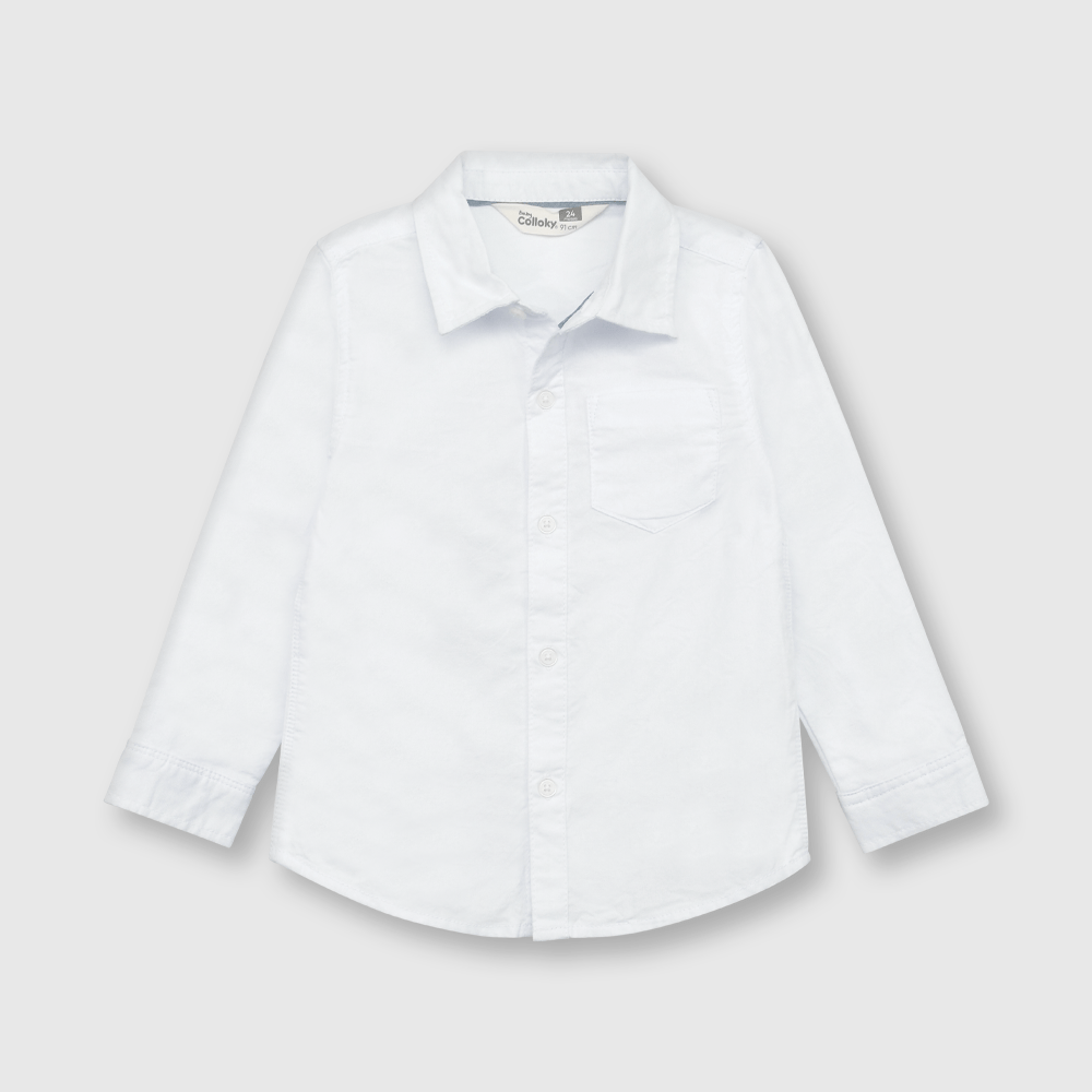 Camisa blanca bebe on sale