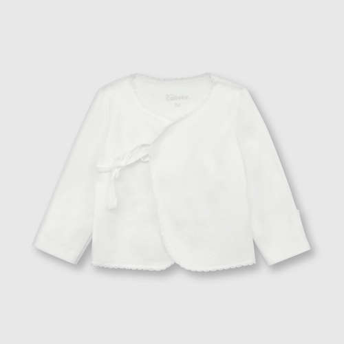 Camiseta de bebé unisex 3 pack de algodón blanco / white