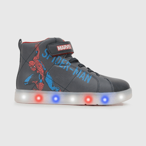 Zapatilla para niño cordones super heroes marvel azul