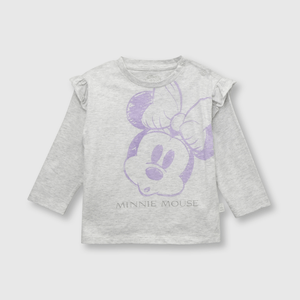 Polo de bebé niña Minnie de bebe niña Minnie light melange