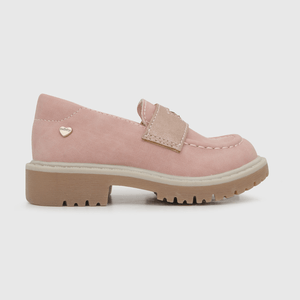 Zapato para niña de niña mocasin rosado