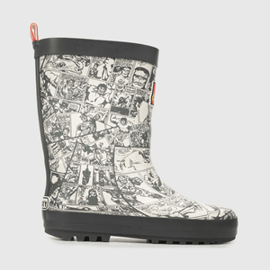 Bota para niño agua marvel comics beige