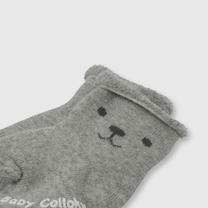 Medias de bebé niño 3 pack Gris melange