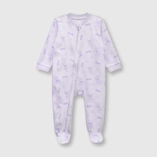 Pijama de bebé niña Daisy lavanda