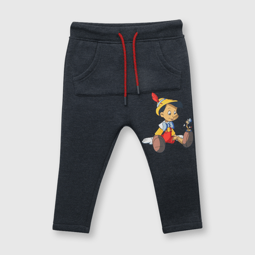 Pantalón de bebé niño Pinocchio blue denim