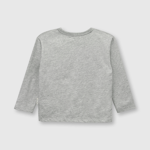 Polo de bebé niño Pinocchio Gris melange