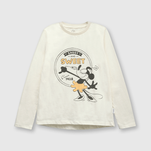 Polo de niña Disney 100 avena avena