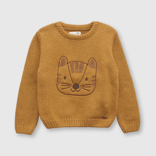 Sweater de bebé niño tigre ginger
