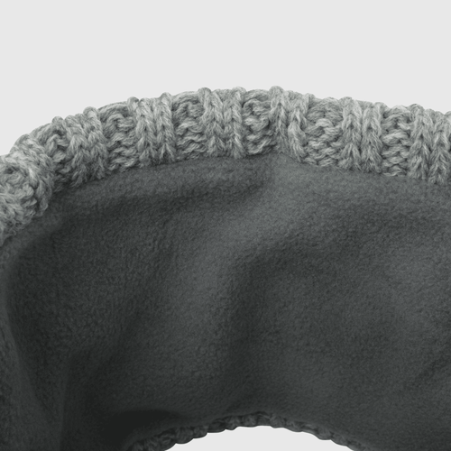 Cuello invierno de niño de lana gray / gris