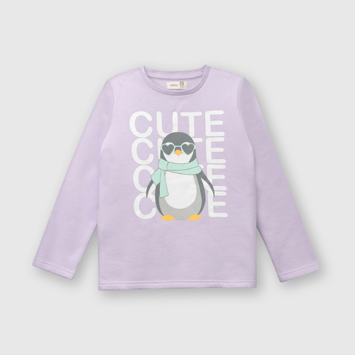 Pijama de niña de polar fleece aqua