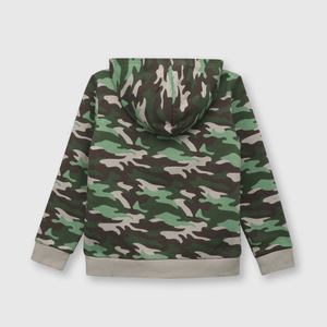 Polerón de niño CKY camuflado Verde militar