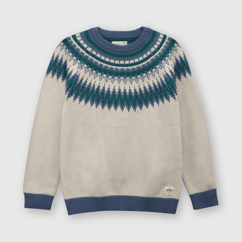 Sweater de niño alpino avena avena