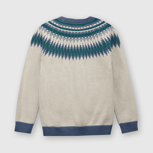 Sweater de niño alpino avena avena