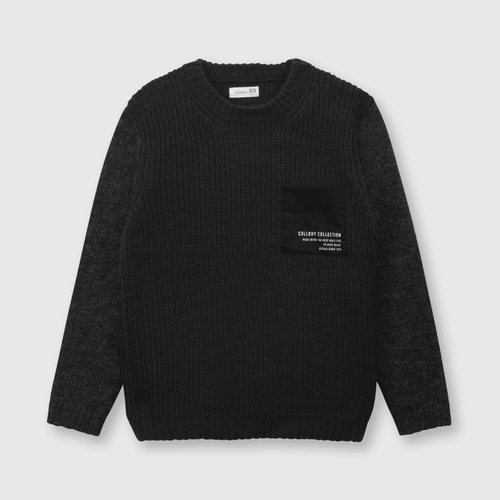 Sweater de niño urbano marengo