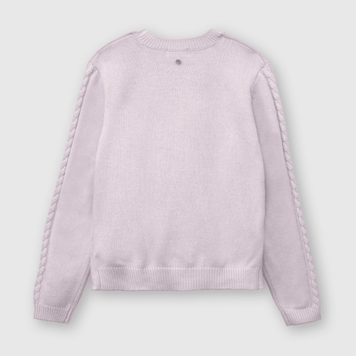 Sweater de niña morado