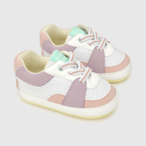 Zapatilla de bebe niña de bebé niña off white