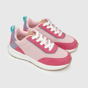 Zapatilla de niña urbana reciclada chicle