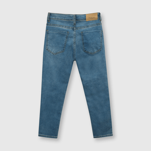 Jeans de niña elasticado Denim