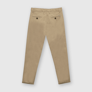 Pantalón de niña gabardina beige