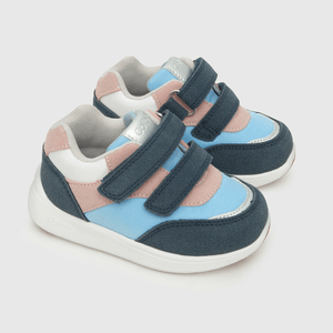 Zapatilla de bebé niña urbana Denim