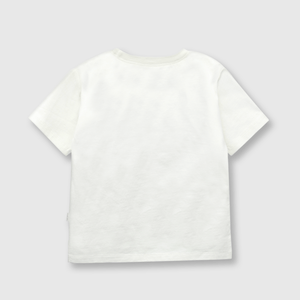 Polo de bebé niño tigre Crema