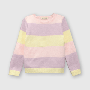 Sweater de bebé niña listado de bebe niña listado bloosom