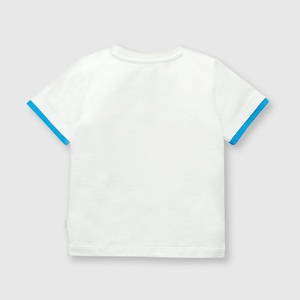 Polo de bebé niño beach off white
