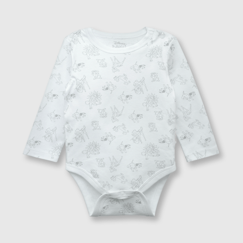 Body de bebé unisex 3 pack bambi blanco / white
