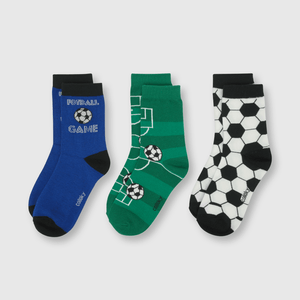 Medias de niño 3 pack azul / blue