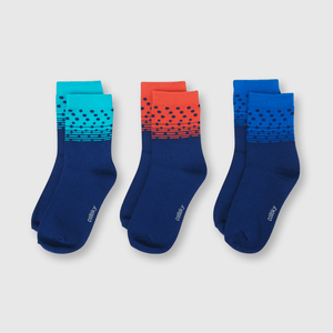 Medias de niño 3 pack azul / blue