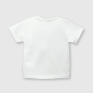 Polo de bebé niño cebra off white