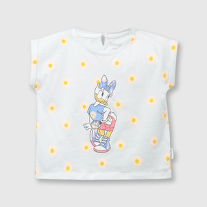 Polo de bebé niña Minnie de bebe niña Minnie blanco / white