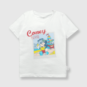 Polo de bebé niño Mickey de bebe niño Mickey off white